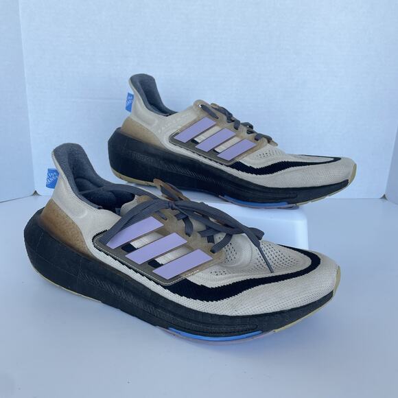 Adidas UltraBoost Light Sand United for Change Men’s Size 11.5 Mint Condition - Picture 1 of 6